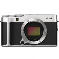 FUJIFILM 富士 X-A7 APS-C画幅 微单相机 银黑色 XC 15-45mm F3.5 OIS PZ 变焦镜头 单头套机