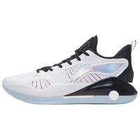 LI-NING 李宁 驭帅15 V2 男子篮球鞋 ABAS007-1 标准白/黑色 39.5