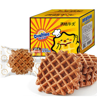 Ovaltine 阿华田 华夫饼 麦芽可可味 468g