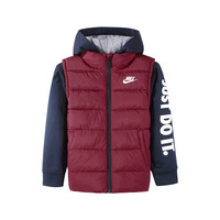 NIKE 耐克 男童拼色保暖外套