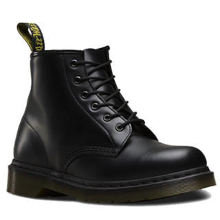 Dr.Martens 马汀博士 男女款6孔马丁靴 10064001BLK 黑色 36