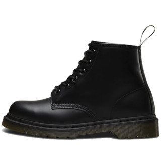 Dr.Martens 马汀博士 男女款6孔马丁靴 10064001BLK 黑色 38