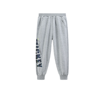 Disney baby DB211ME10 男童运动裤 中麻灰 100cm