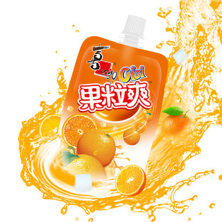 XIZHILANG 喜之郎 cici果粒爽 果冻组合装 4口味 350ml*5袋 （水蜜桃味350ml*2袋+葡萄味350ml+香橙味350ml+苹果味350ml）