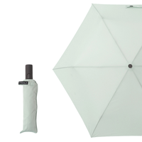 MaBu AOC系列 6骨三折晴雨伞 薄荷绿