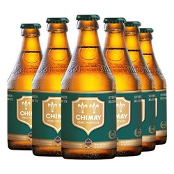 CHIMAY 智美 比利时原装 啤酒 智美绿帽6瓶（纪念款）