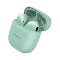 nubia 努比亚 BH4008 半入耳式真无线动圈蓝牙耳机 绿色+蓝色硅胶保护套