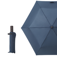 MaBu AOC系列 6骨三折晴雨伞 靛青色
