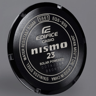CASIO 卡西欧 EDIFICE艾迪斐斯 CHRONOGRAPH系列 47.5毫米太阳能腕表 EQS-930NIS-1A