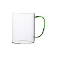 富光 SHB1920 玻璃杯 400ml*2 绿+粉