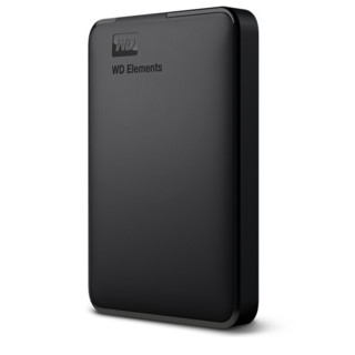 Western Digital 西部数据 Elements 新元素系列 2.5英寸Micro-B便携移动机械硬盘 5TB USB3.0 黑色 WDBU6Y0050B