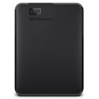 西部数据 Elements 新元素系列 2.5英寸Micro-B便携移动机械硬盘 4TB USB3.0 黑色