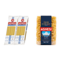 AGNESI 安尼斯 意面组合装 500g*3袋（3号直条意面500g*2袋+78号螺丝意面500g）