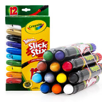 Crayola 绘儿乐 52-9512 唇彩色蜡笔 12色