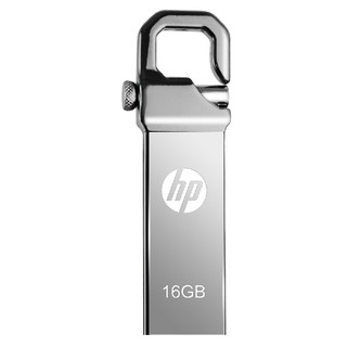 HP 惠普 v250w USB 2.0 U盘 金属黑 16GB USB-A