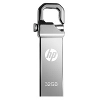 HP 惠普 v250w USB 2.0 U盘 金属黑 32GB USB-A