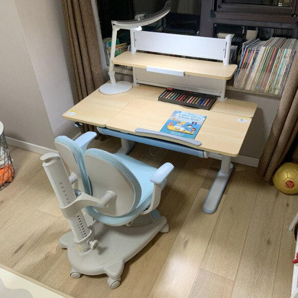 乐歌儿童学习桌怎么样 小公主书桌_什么值得买