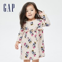 Gap 盖璞 女幼童纯棉米妮连衣裙