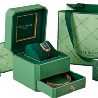 LOLA ROSE Austen系列 小绿表 LR2136 钢带礼盒套装