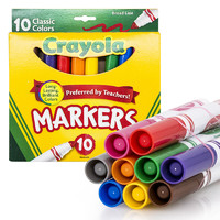 Crayola 绘儿乐 58-7722 10色粗头水彩笔
