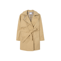 SEIFINI 诗凡黎 女士中长款风衣 7CC361691-1 浅卡其 M