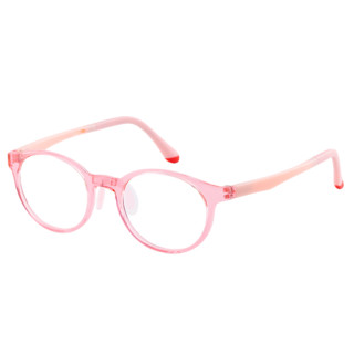 LOHO LH0299500 儿童防蓝光眼镜 平光款 粉红色