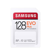SAMSUNG 三星 EVO Plus系列 MB-SC128H/CN SD存储卡 128GB（UHS-I、U3）