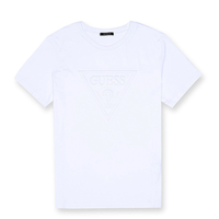 GUESS 盖尔斯 男士圆领短袖T恤 MJ2K9409KYLW 白色 M