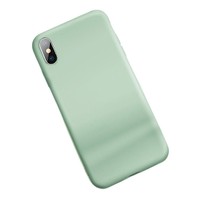PISEN 品胜 iPhone Xs 液态硅胶手机壳 抹茶绿
