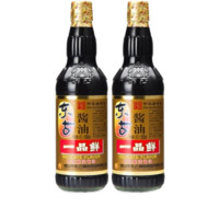 东古一品鲜酱油酿造黄豆酱油炒菜海鲜调味酱油 东古一品鲜酱油500ml*2瓶