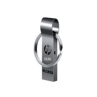HP 惠普 USB 3.0 U盘 深灰色 512GB USB-A