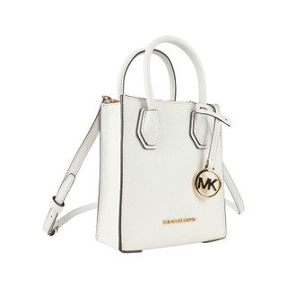 MICHAEL KORS 迈克·科尔斯 女士牛皮手提包 35S1GM9T0L 白色 迷你