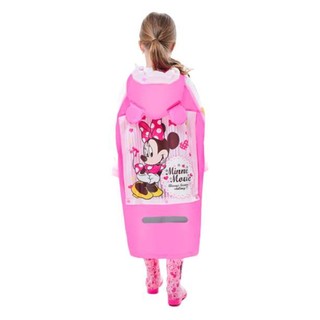 Disney 迪士尼 儿童雨衣 经典款 立体耳朵米妮 XXL