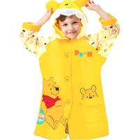 Disney 迪士尼 儿童雨衣 经典款 黄色维尼熊 XXL