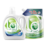 Walch 威露士 La有氧洗洗衣液 2L+2L/袋 松木