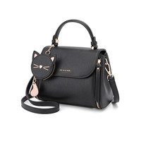 Mexican 稻草人 女士手提包 AV078473L-1G90 黑色 小号