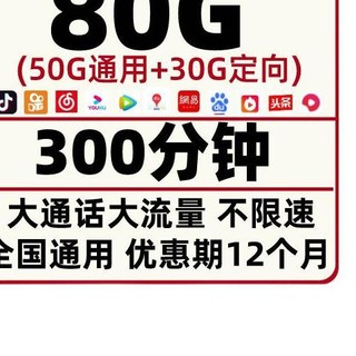 China Mobile 中国移动 4G青云卡 29/月