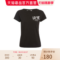 LOVE MOSCHINO LoveMoschino/莫斯奇诺多色棉质圆领女士T恤