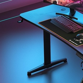 anda seaT 安德斯特 HA-01 机械升降电脑桌 黑色 1.6m