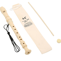 QIMEI 奇美 QM6A-3 6孔竖笛 C调高音 德式 奶白色