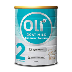 OLi6 颖睿 澳6新升级亲和乳元HMO婴幼儿配方羊奶粉2段800g/罐