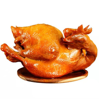 德州乡盛扒鸡经典麻辣味烧鸡烤鸡休闲零食熟食卤味一顿餐麻辣味整鸡