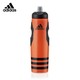 adidas 阿迪达斯 运动水壶塑料不含BPA软硅胶水壶大容量骑行便携挤压式水杯 烈焰红900ml