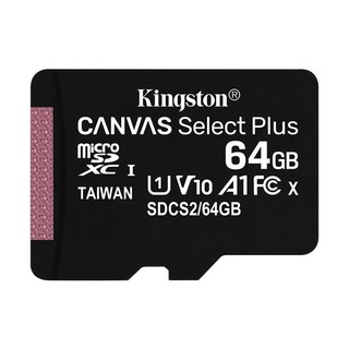 Kingston 金士顿 SDCS2/64GB Micro-SD存储卡 64GB（UHS-I、V10、U1、A1）