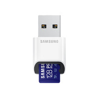 SAMSUNG 三星 PRO Plus Micro-SD存储卡（UHS-I、V30、U3、A2）+读卡器