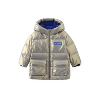 balabala 巴拉巴拉 201421107014-00328 儿童亮面羽绒服 灰蓝色调 90cm