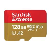 京东百亿补贴：SanDisk 闪迪 Extreme 至尊极速移动系列 MicroSD存储卡 128GB（U3、V30、A2）