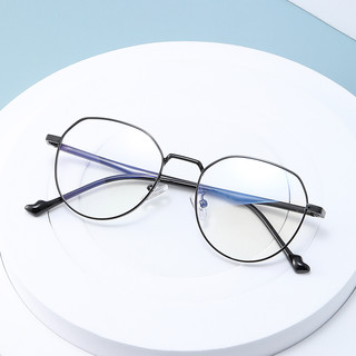 舒视光学 1.61 防蓝光非球面镜片 0-600度+超轻钛架近视眼镜框