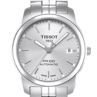 TISSOT 天梭 PR100系列 36.6毫米自动上链腕表 T049.407.11.031.00