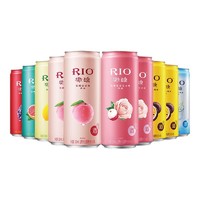 RIO 锐澳 预调鸡尾酒3度微醺9口味330ml*10罐加送2罐